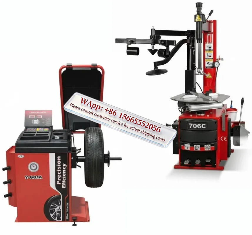 Workshop Equipment 14"-26" Tire Changer Wheel Balancer Combo Tyre Fitting Machine  Wheel Balancing Tyre Changing Machine