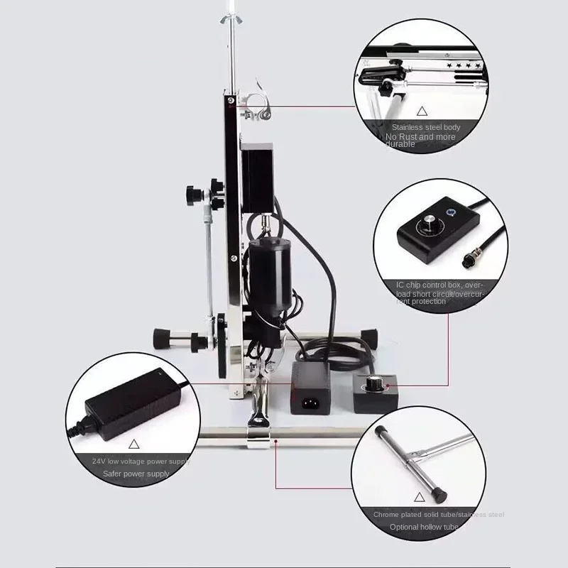 Diy Teleszkópos reciprocating actuato motoros - 3-15cm, Alkalmazkodó m Karcsapás, Zajtalan & Magas légnyomású levegő sebesség Vonalas reciprocating motoros