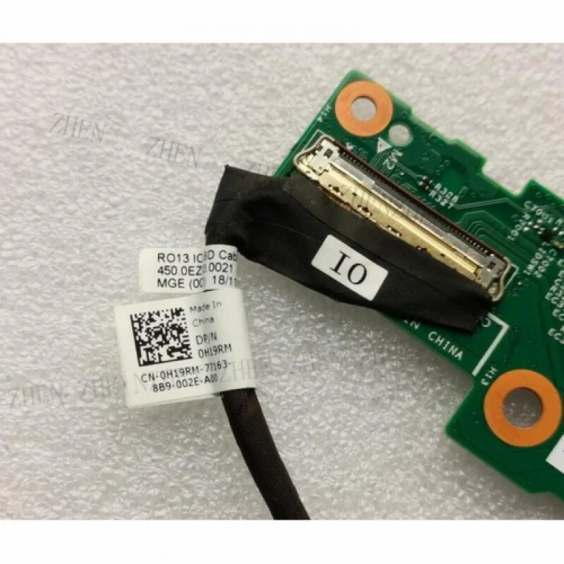 Y ДЛЯ Dell Inspiron 7386, USB-аудио кнопочный переключатель, плата ввода-вывода с кабелем 0PG21H 17A93-1