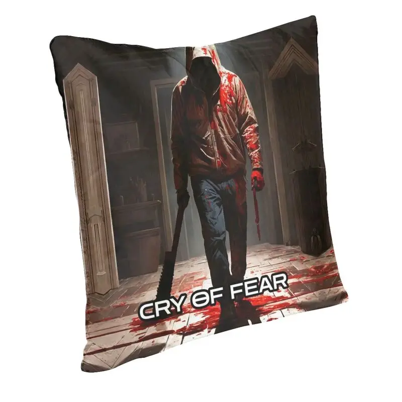 Modern Horror Video Game Cry Of Fear Cushion Cover Soft Pillow Case Decoration Pillowcase