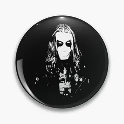 Mayhem Black Metal Dead Per Yngve Ohlin Soft Button Pin Cartoon Cute Lapel Pin Fashion Metal Lover Badge Decor Women Clothes