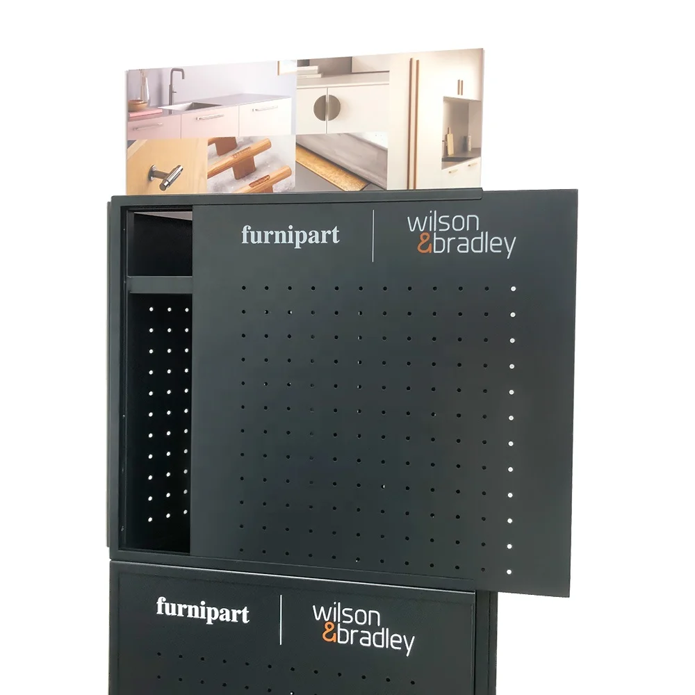 Metal Retail Shop Accessory Display Rack Rotating