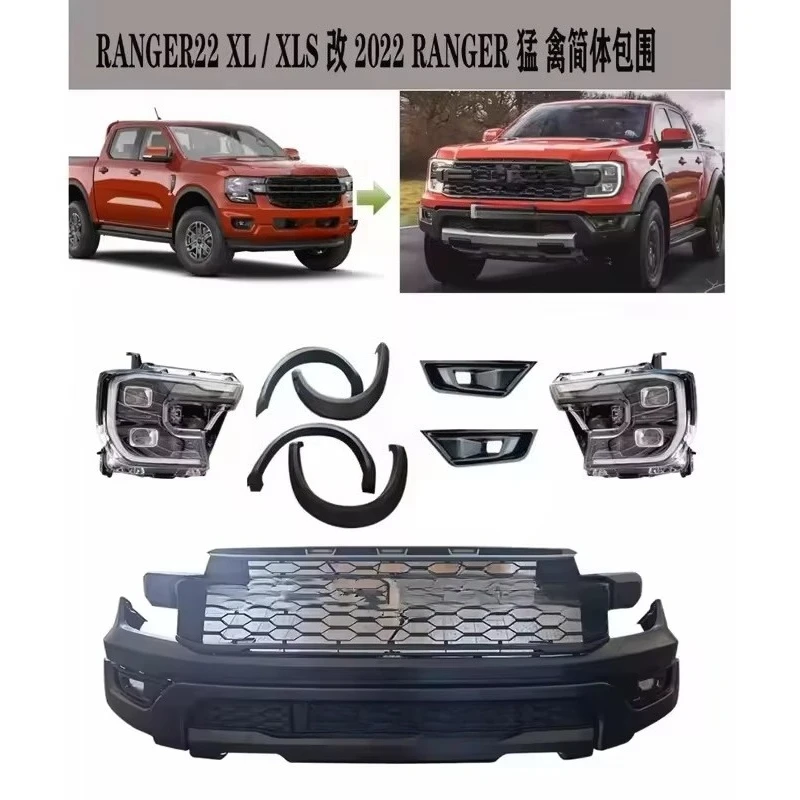 

Newest Off-road Body Kits Front Car Bumpers Abs Plastic for Ranger T9 Ranger 2022 2023