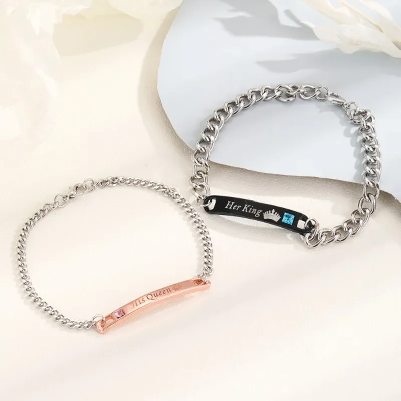 2pcs Fashion Couple Bracelets \
