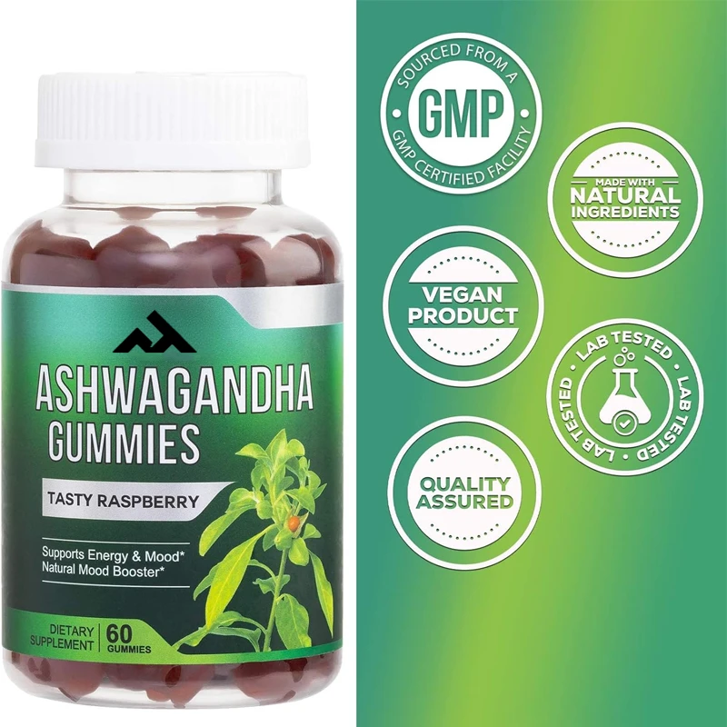 

Male and Female South African Drunken Eggplant Gummies - Used for Natural Stress Support, Energy and Immune Support, Vegetarian