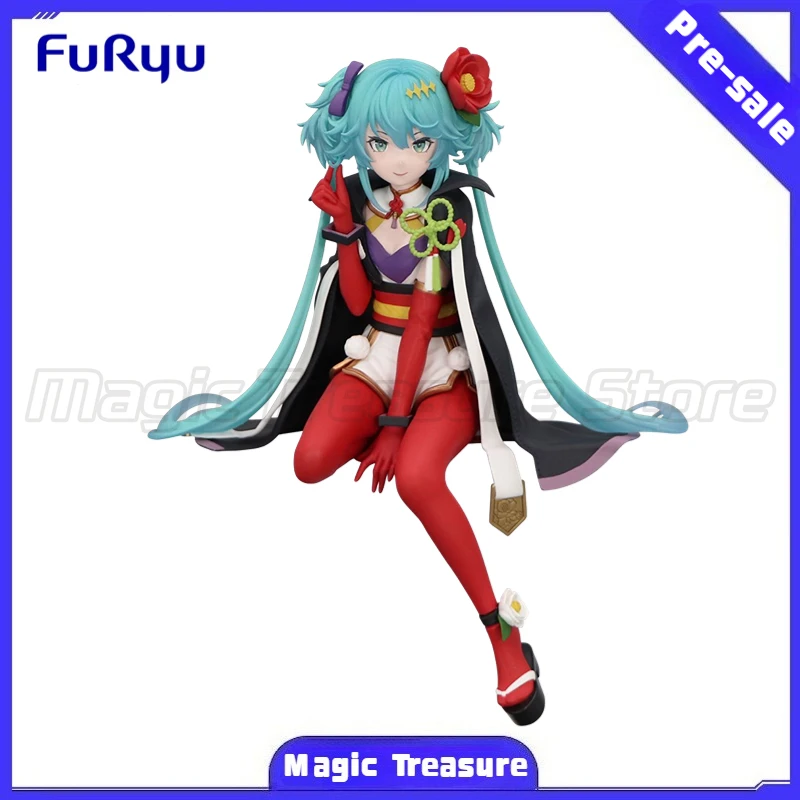 

【MT】Предзаказ: Оригинальная фигурка FuRyu Flower Fairy Noodle Stopper с персонажами Piapro, фигурка-игрушка Хатсуне Мику с цветком камелии