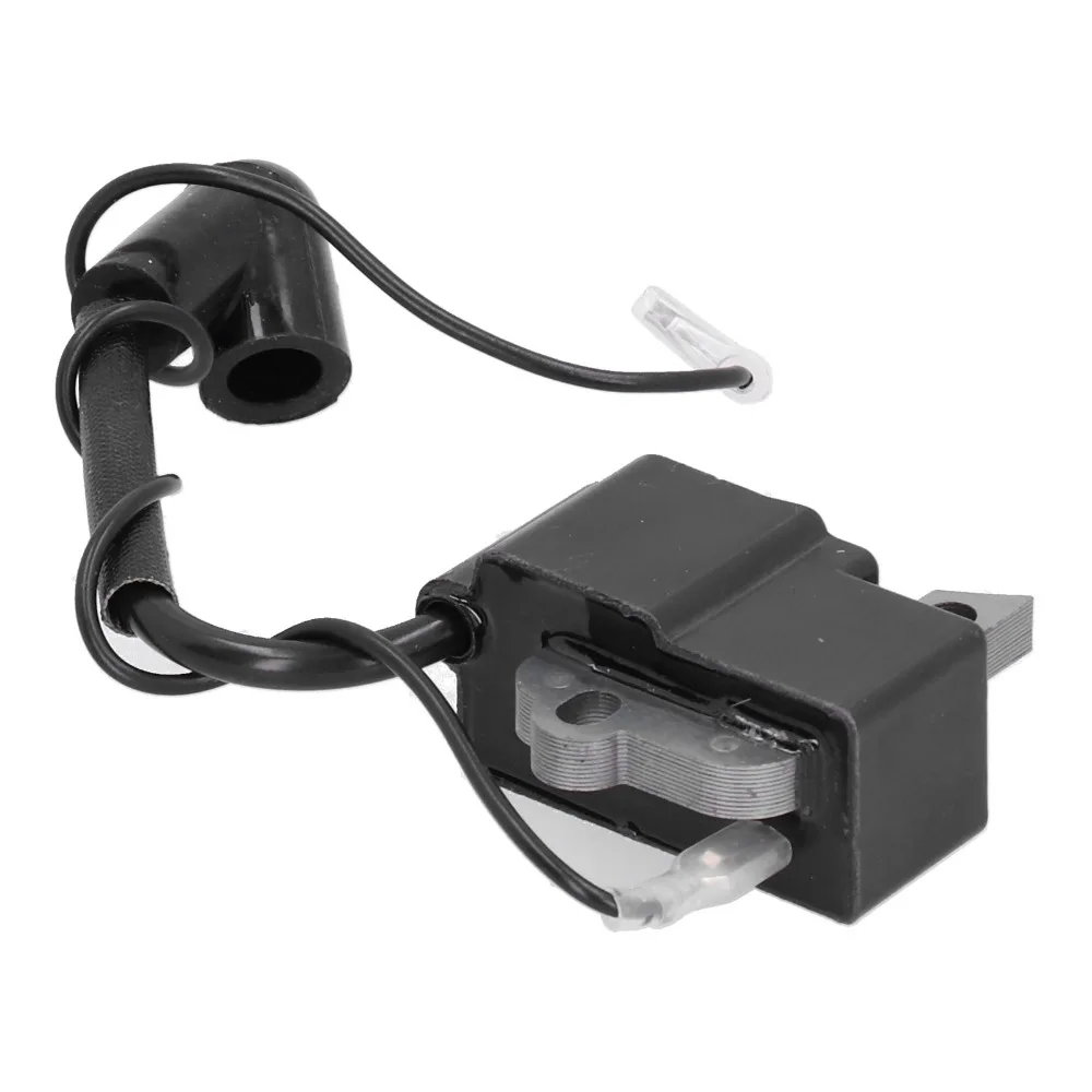 Black Chainsaw Ignition Coil Metal Compact Chainsaw Part Easy Installation With Wire Chainsaw Part Accessory for STIHL MS192T 3