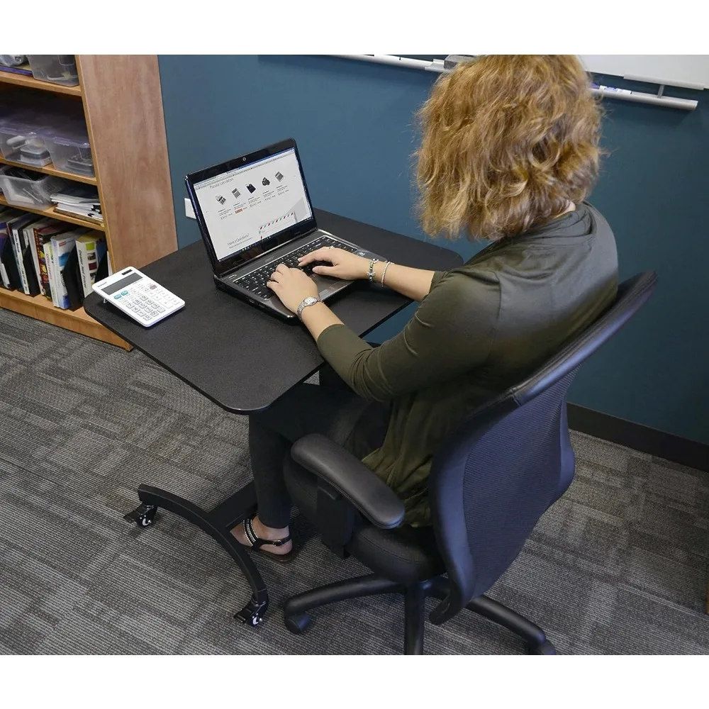 قم برفع مساحة عملك: مكتب قائم أحادي الطبقة قابل للتعديل لتغيير الارتفاع