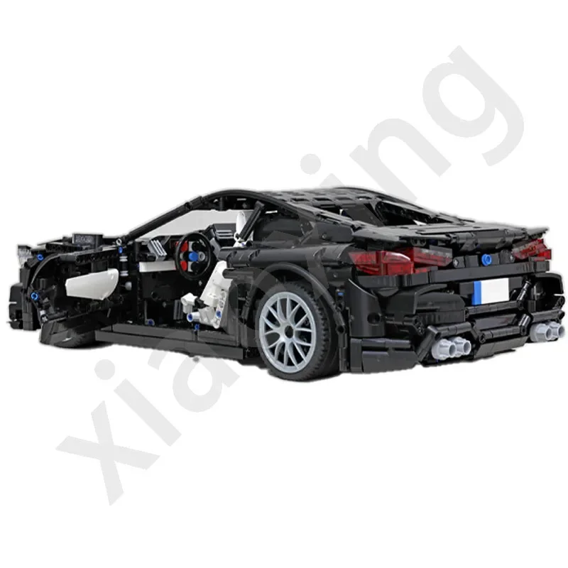 42143 Sports Car New Style MOC-103353M1 Competition Two-door Coupe 10:8 Replica Building Block Model Adult Kids Birthday Gift