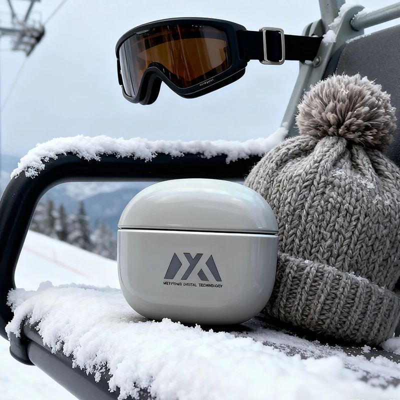 K330 MYX Wireless Earbuds - Shockproof Scratch-Resistant Metal Case, HiFi Audio, Universal Compatibility for Smartphones