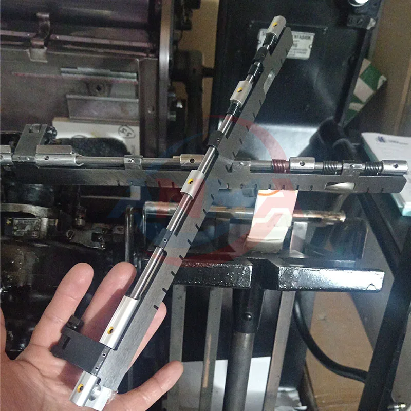 1Piece For Heidelberg Offset Printing Machine Spare Parts Length 440mm 353MM T-1304F T Platen Gripper Bar Windmill 10x15