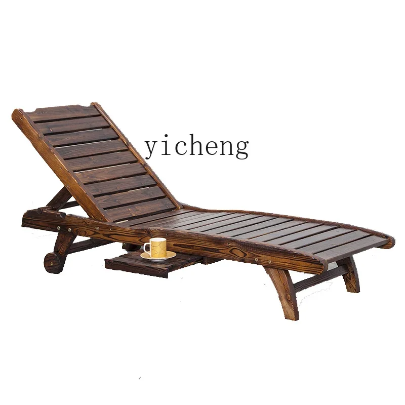 

Anti-Corrosion Solid Wood Seaside Beach Chair Leisure Folding Balcony Chair