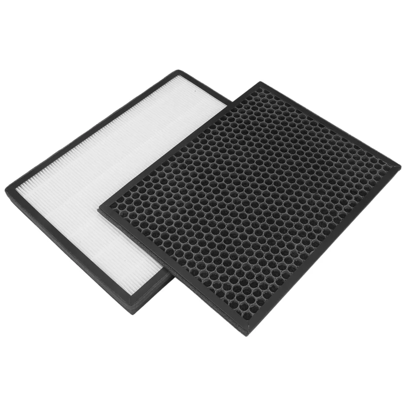 

LDHL FY1413/40 Active Carbon&FY1410/40 Hepa Replacement Filter for Philips Air Purifier Serie,Replace AC1214/1215/1217 AC2729