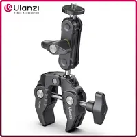 Ulanzi R094 Metal Super Clamp with Double Ball Head Magic Arm Clamp with 1/4\