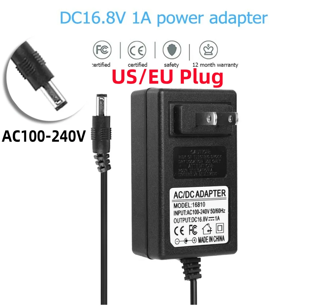 21V 2A Lithium Battery Charger Electric Screwdriver 18V 5Series 18650 Lithium Battery Wall Charger Power Adapter Charger EU US