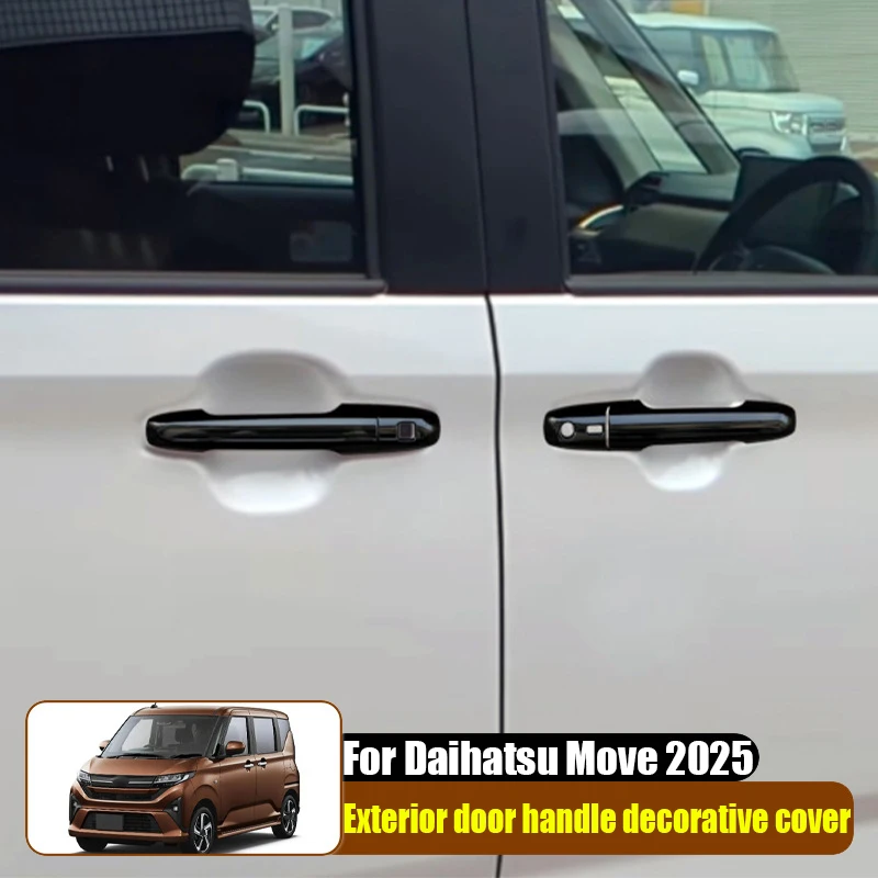 Modified car exterior handle decorative cover car exterior decoration accessories effectively protect For Daihatsu Move 2025