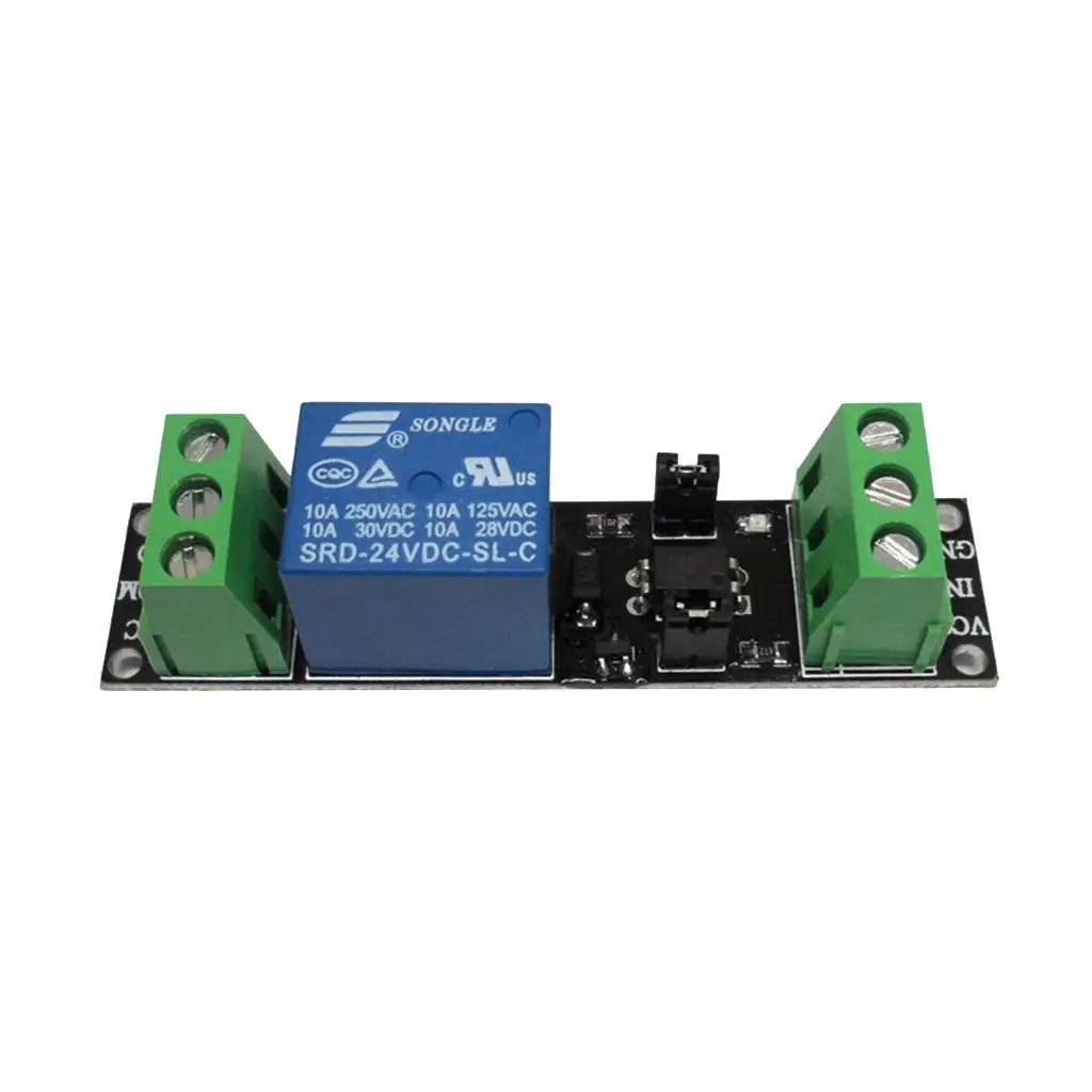 Optocoupler Isolation Module 1 Channel Relay Board with Photoelectric Protection for Voltage Relay