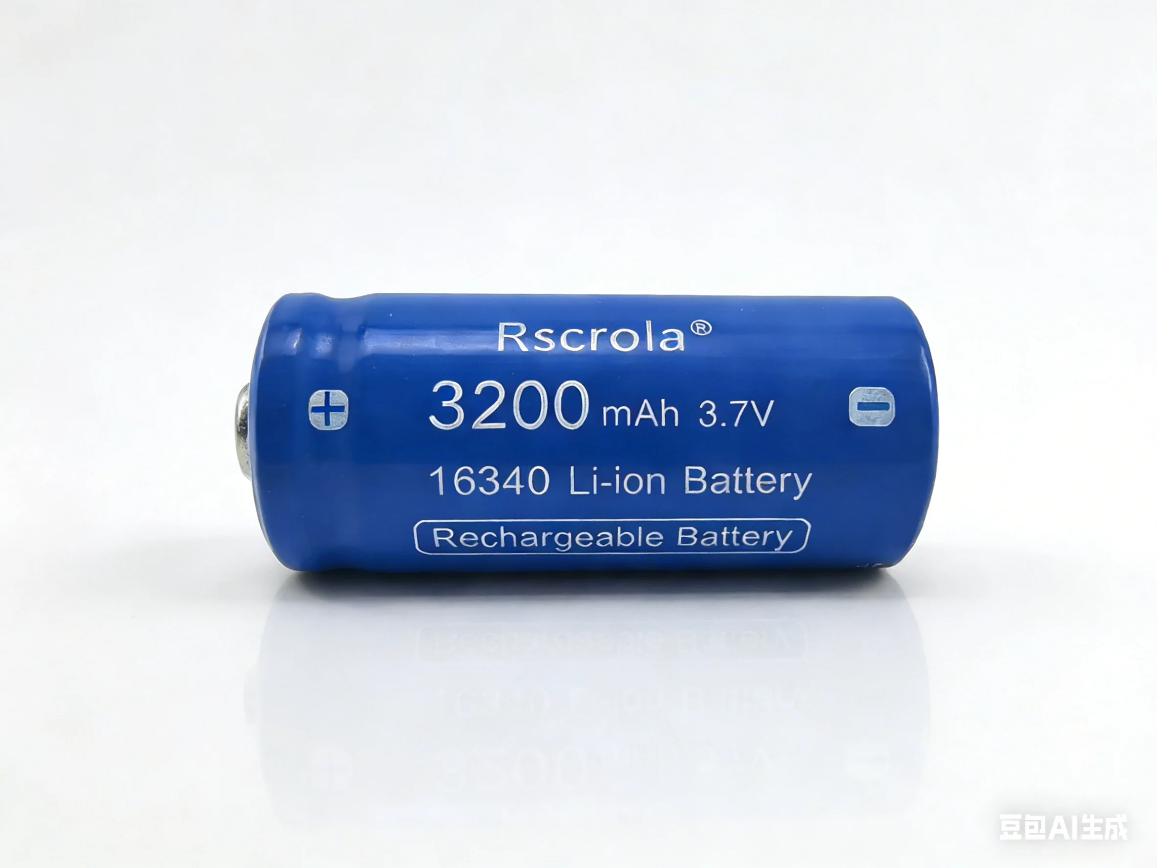 16340 Li-ion Rechargeable Battery 3.7V 3200mAh | Low Internal Resistance | High Drain for Flashlight & Electronics