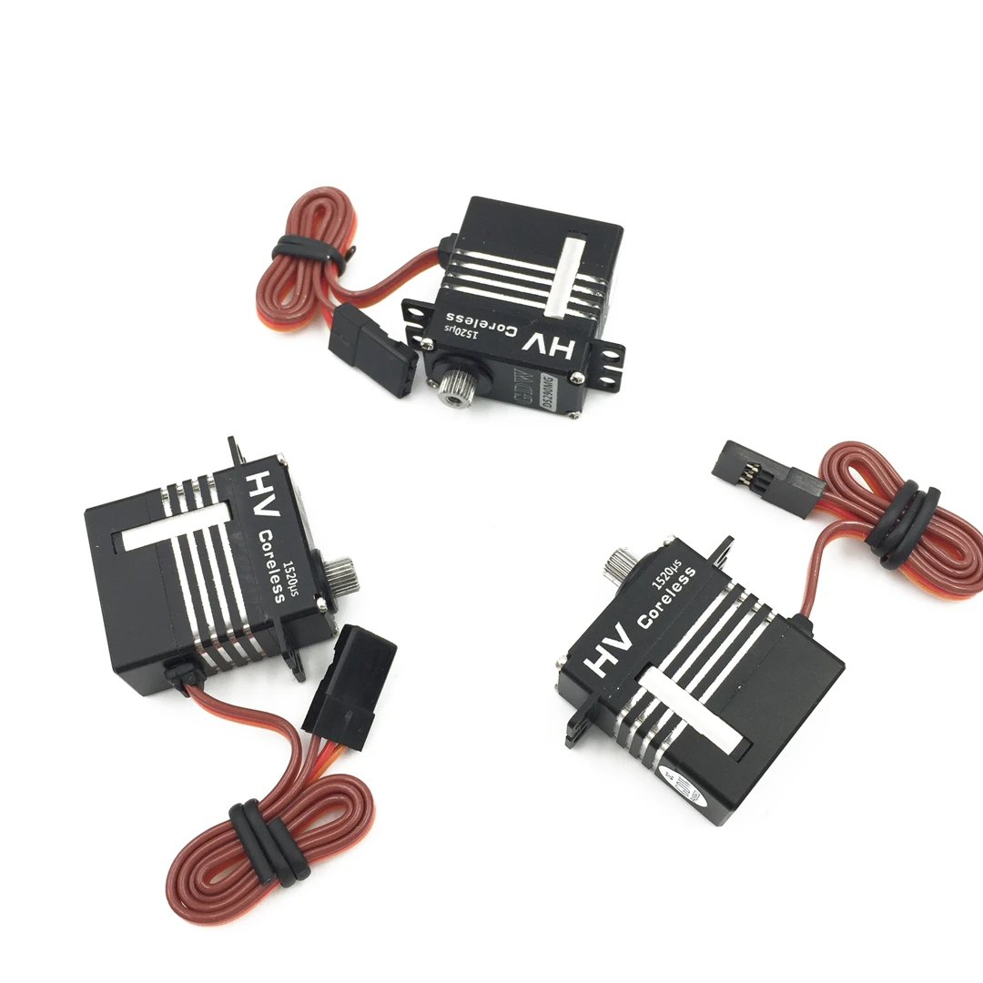 GDW DS290MG DS295MG 595MG Digital Coreless Servo Metal Steering Gear for GAUI X3 SAB280 ALIGN RC Helicopter Swashplate Gear