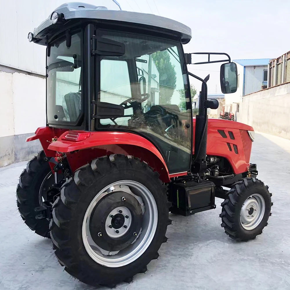High Quality Mini Tractor 50-80HP 4wd Farming Machinery Ploughing Equipment Agriculture Tractors