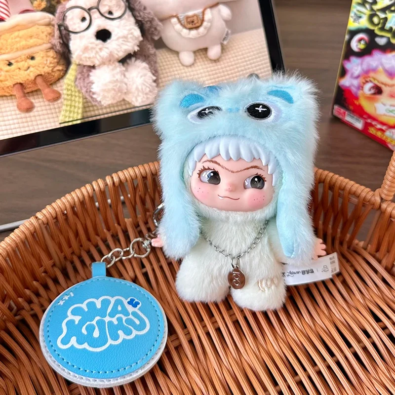 

Виниловая кукла-подвеска Wakuku On A Roll, слепая коробка — модная милая коллекционная игрушка для подарков на день рождения, Рождество Mystery Series V3