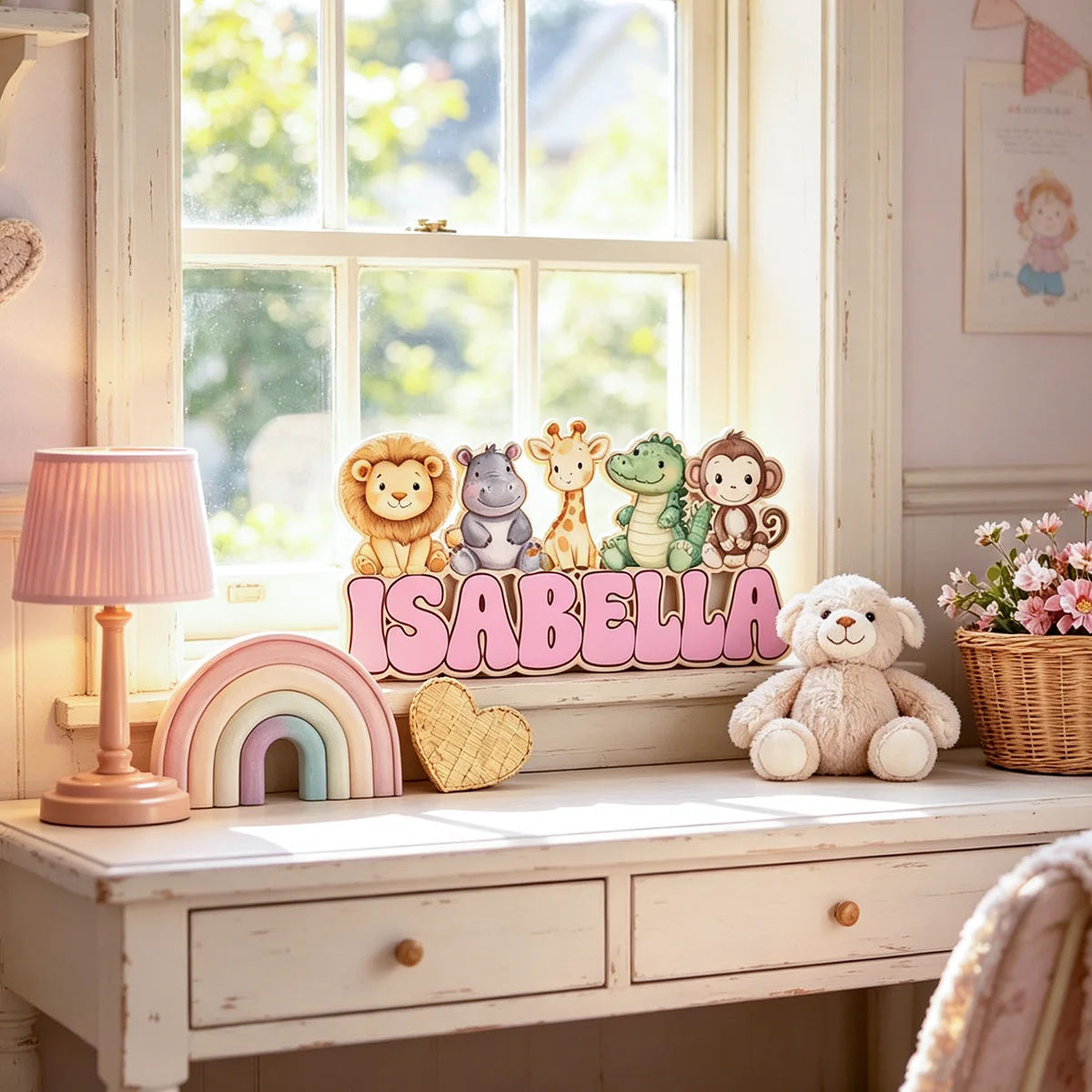 1Pc Custom Jungle Theme Safari - огляд і ціна Baby Nursery Jungle Theme