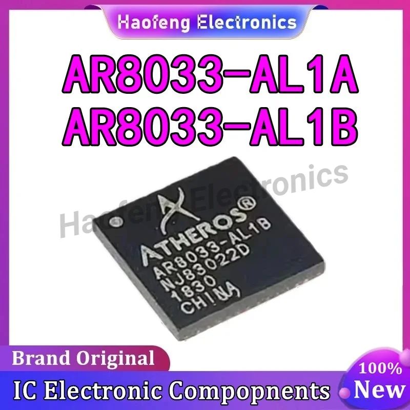 5PCS AR8033-AL1A AR8033 AL1A AR8033-AL1B-R AR8033-AL1A QFN-48 Chipset New Original in stock