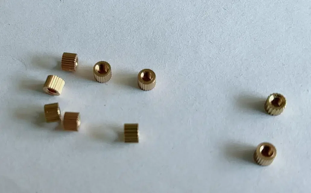 10pcs of 4mm outer diameter/ 2.3MM shaft diameter 21T gears Copper gear for motors or servo Reducer repair