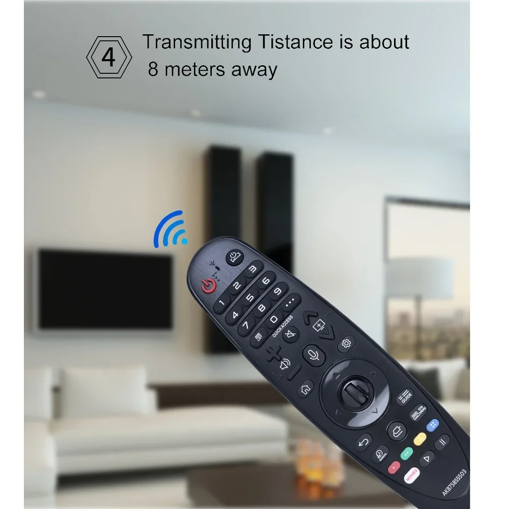 

ZLRLMHY Smart home For 4K LED TV remote control remoto of AN-MR20GA AKB75855501 without voice NAN09 08 ZX WX GX CX BX series