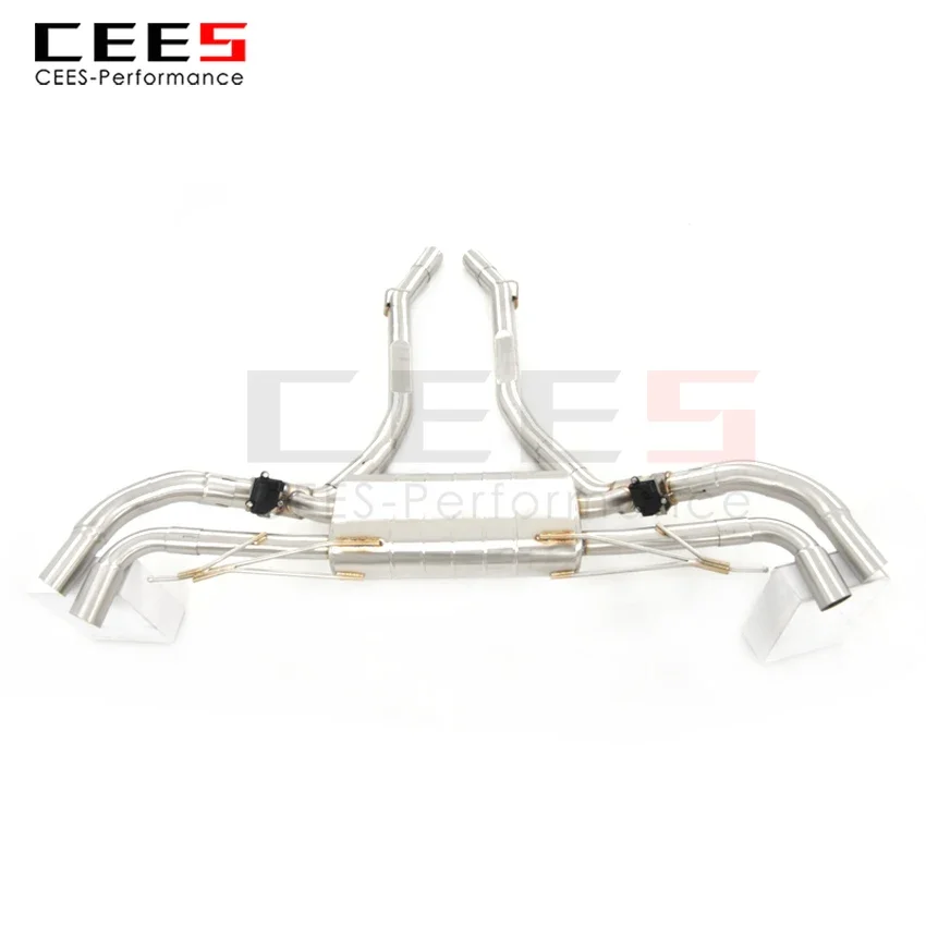 

CEES Exhaust System For BMW X7 Stainless Steel Valve Muffler Catback Escape Tubo Escape Coche Terminale Scarico Auto