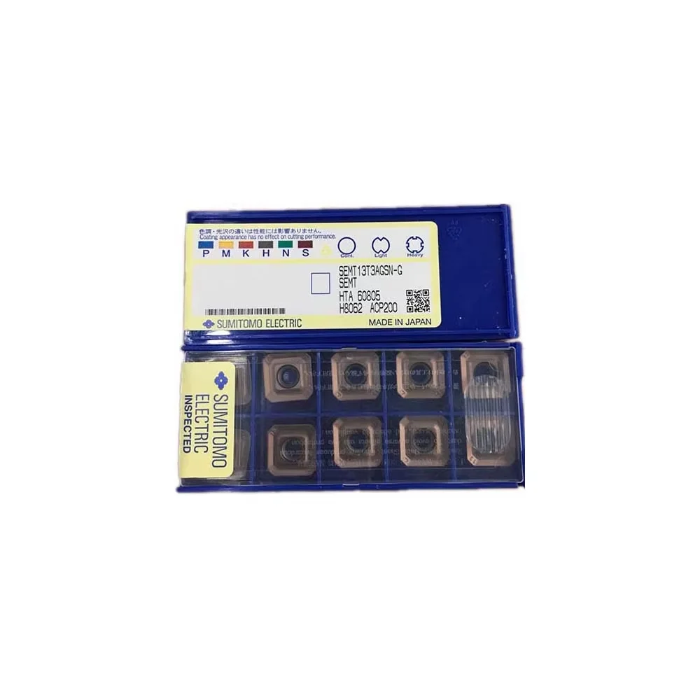 10pcs SUMITOMO Original SMDT1800MEL Carbide Turning Insert ACX80 CNC Lathe Cutting Tool