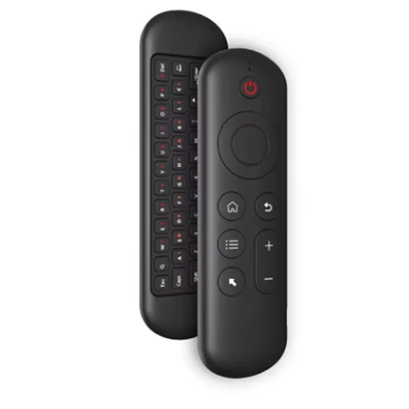 A92Z Mode Ganda Nirkabel BT5.2 Mouse Udara Remote Control Giroskop Backlit Keyboard Mini 7 Warna Lampu Latar