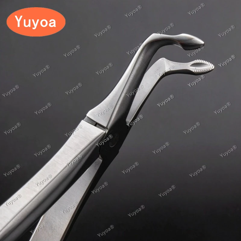 Dental Deep Root Extracting Forceps,Third Molar Root Tip Forcep, Oral Surgery Instrument for Wisdom Tooth Removing Root Remnant