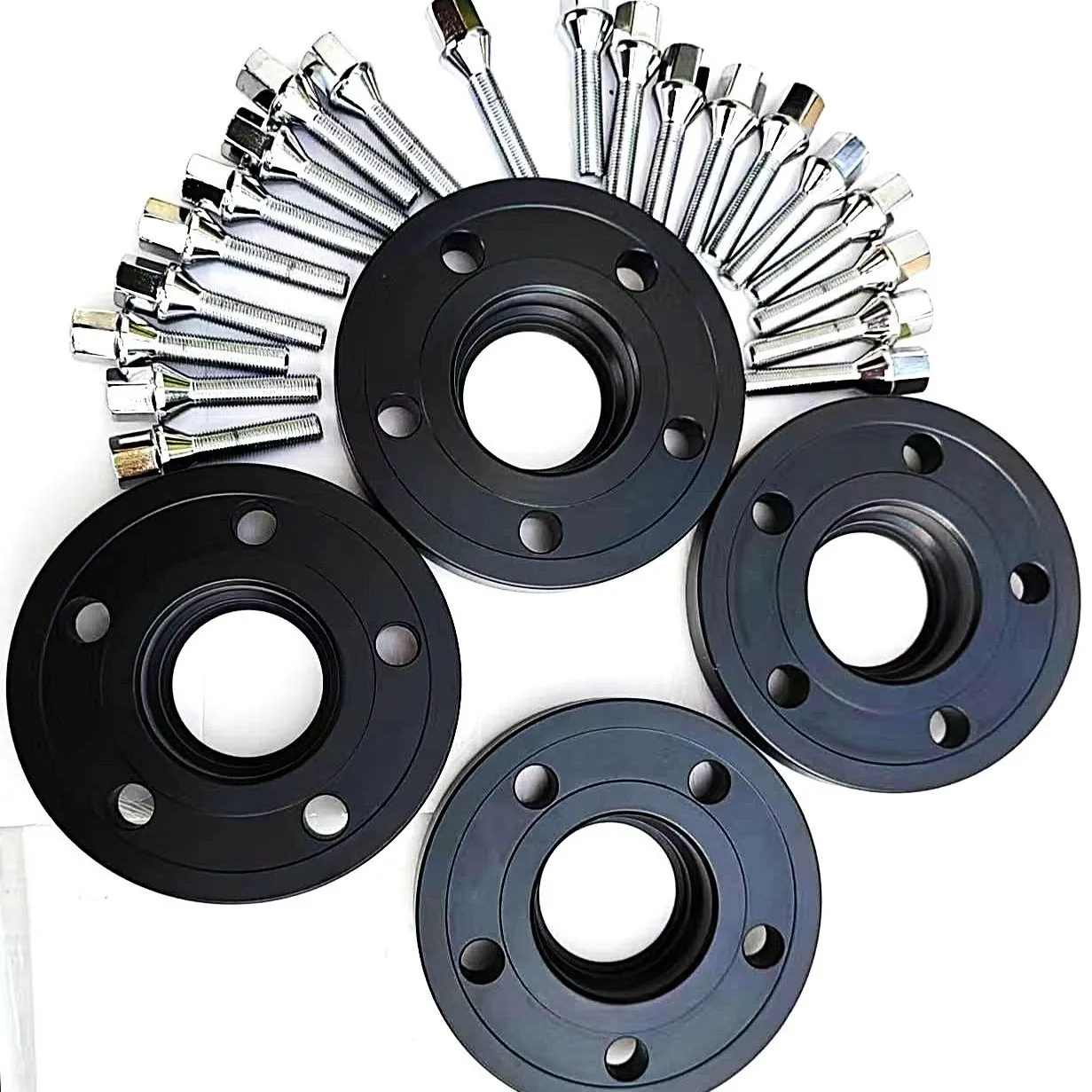 BMW Accessories 2pcs 15mm 5x112 66.6 Wheel Spacers for BMW G26 G20 I3 G31 I4 G26 X5 G05 E250 Cou |10pcs 14x1.25 Cone Type Bolts