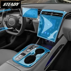 Film de protection transparent en TPU pour console centrale intérieure de voiture, anti-rayures, accessoires de réparation, adapté pour Hyundai 4.3 Son Ntage 2021-2023