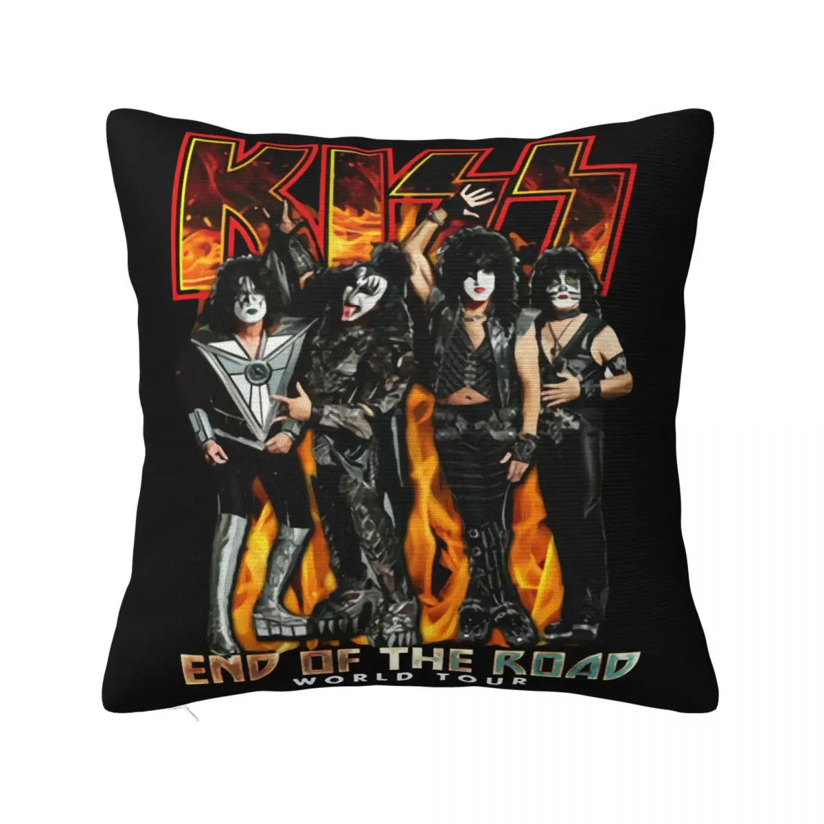 Kiss Tour 2020 End Of The Road Full Dates T- Exclusive New Arrival Male Cheap Sale Newest Natural Fashion Sale Pillow Case