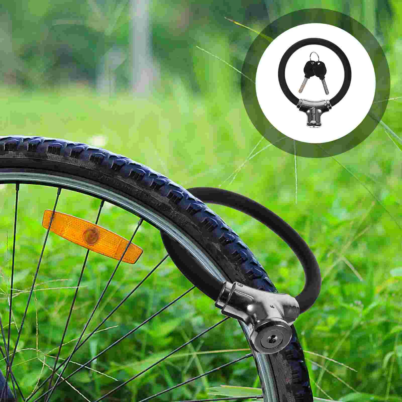 

Bicycle Lock Outdoor Bike for Security Mountain Metal Anti-theft Cycling Multi-functional