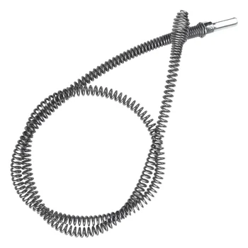 1 قطعة تجفيف الأنابيب التجريف أداة الحفر موصل قضيب الربيع الأنابيب المجاري Unblocker 3/2/1 متر المنغنيز الصلب للحمام المطبخ