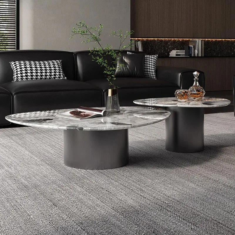 

Простой промышленный журнальный столик в современном стиле для гостиной, скандинавский роскошный журнальный столик с прозрачным декором, мебель для зоны отдыха (Mesas Bajas)