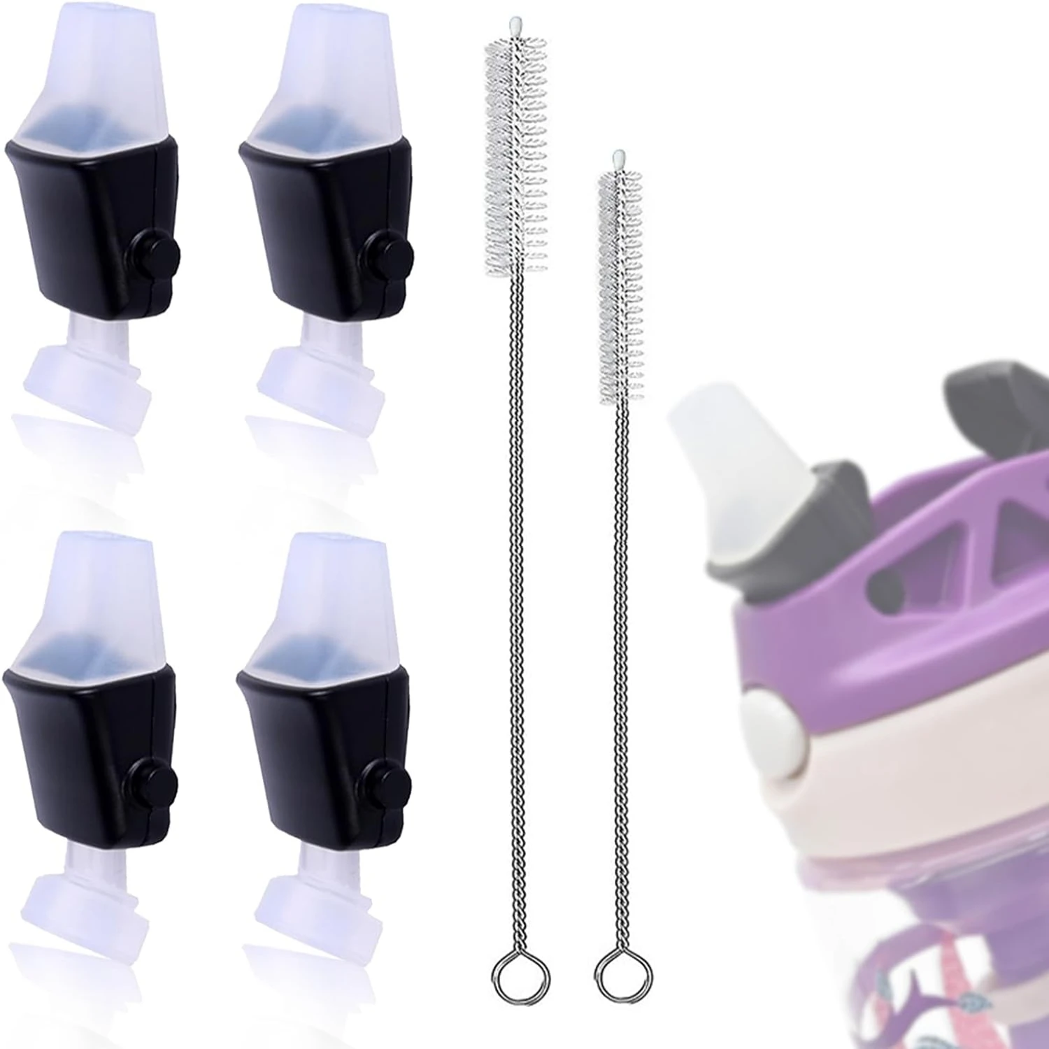 

Enhance Your Hydration Game with Luxurious, High-Quality Silicone Mouthpieces and Brushes - Elevate Your Sipping Experience to U