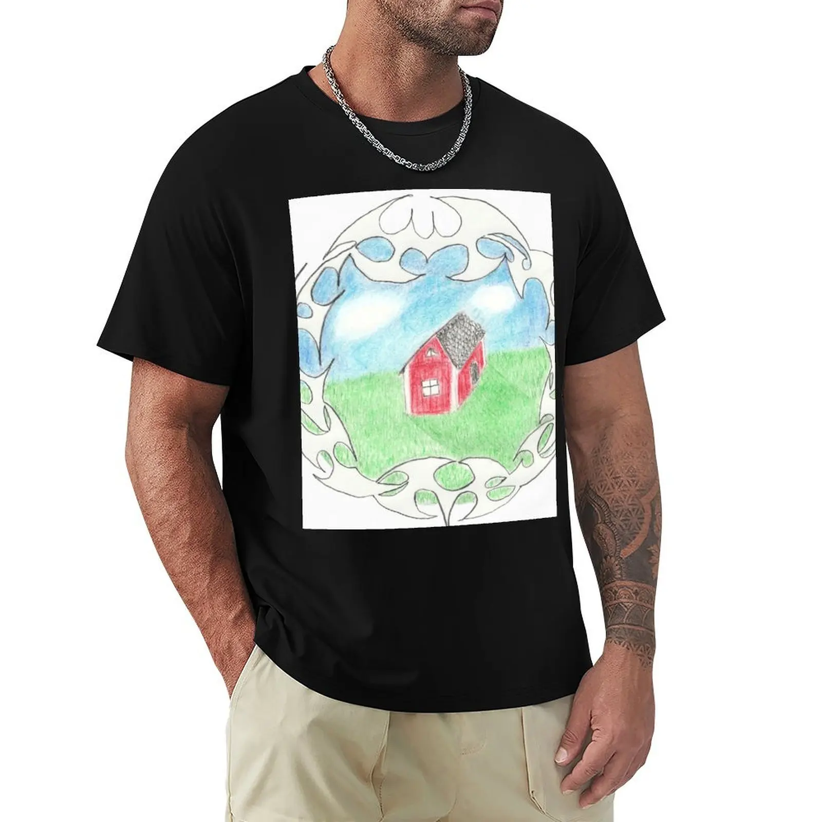 

Bladee + Ecco2k - Crest T-Shirt summer 2025 Blouse cute clothes sweat t shirt men 100℅ cotton
