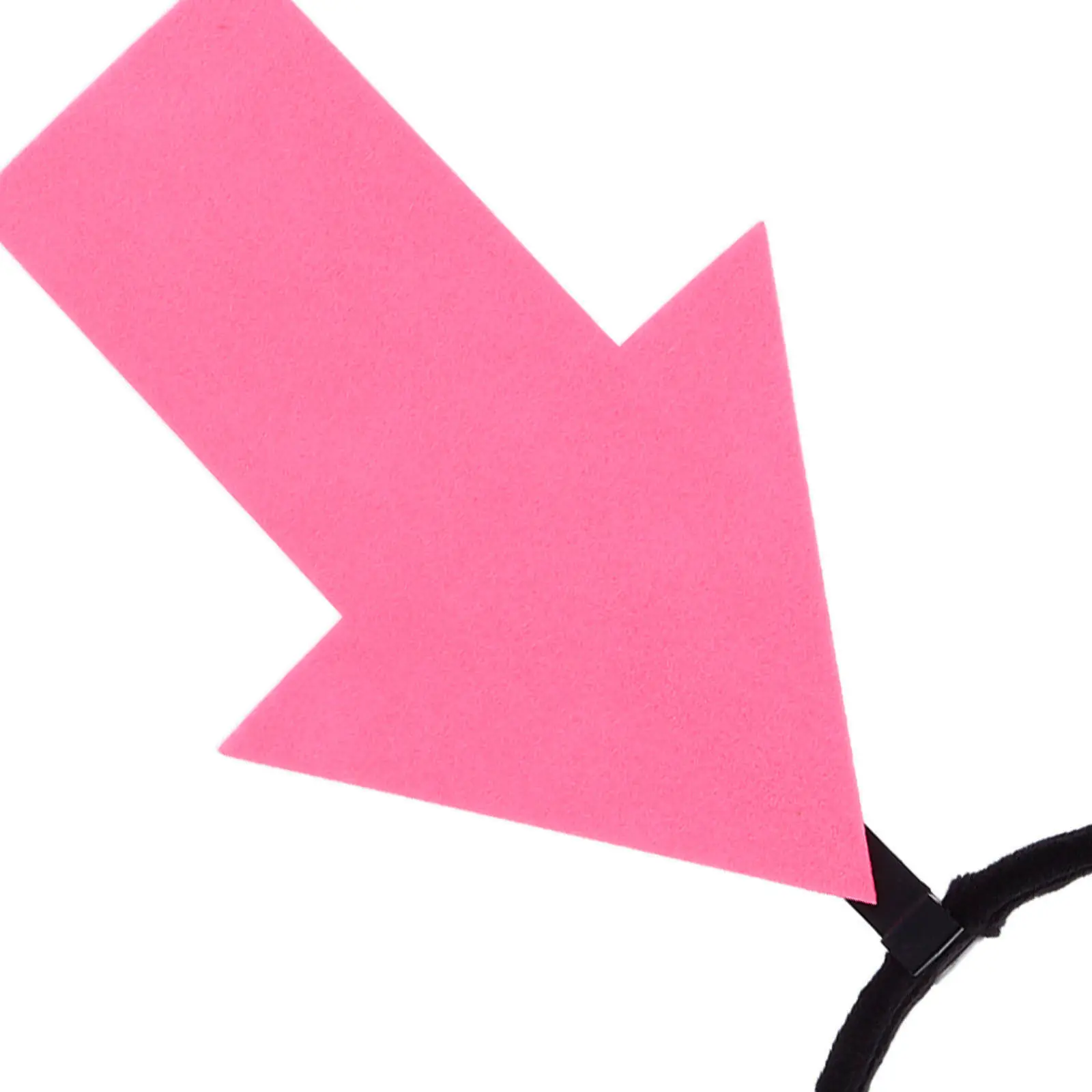 2Pcs Funny Arrow Headbands Creative Hairbands Novelty Headpieces Party Photoshoot Props Costume Arrowhead Headdresses Pink