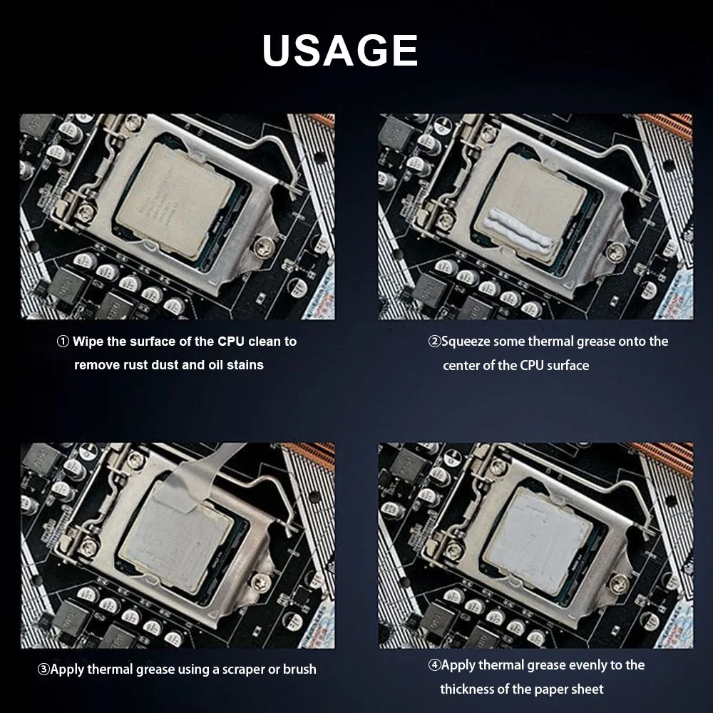Honeywell 7958SP Thermal Grease Computer Laptop CPU Graphic Card GPU Phase-change Conductive Silicone Paste PTM7950SP