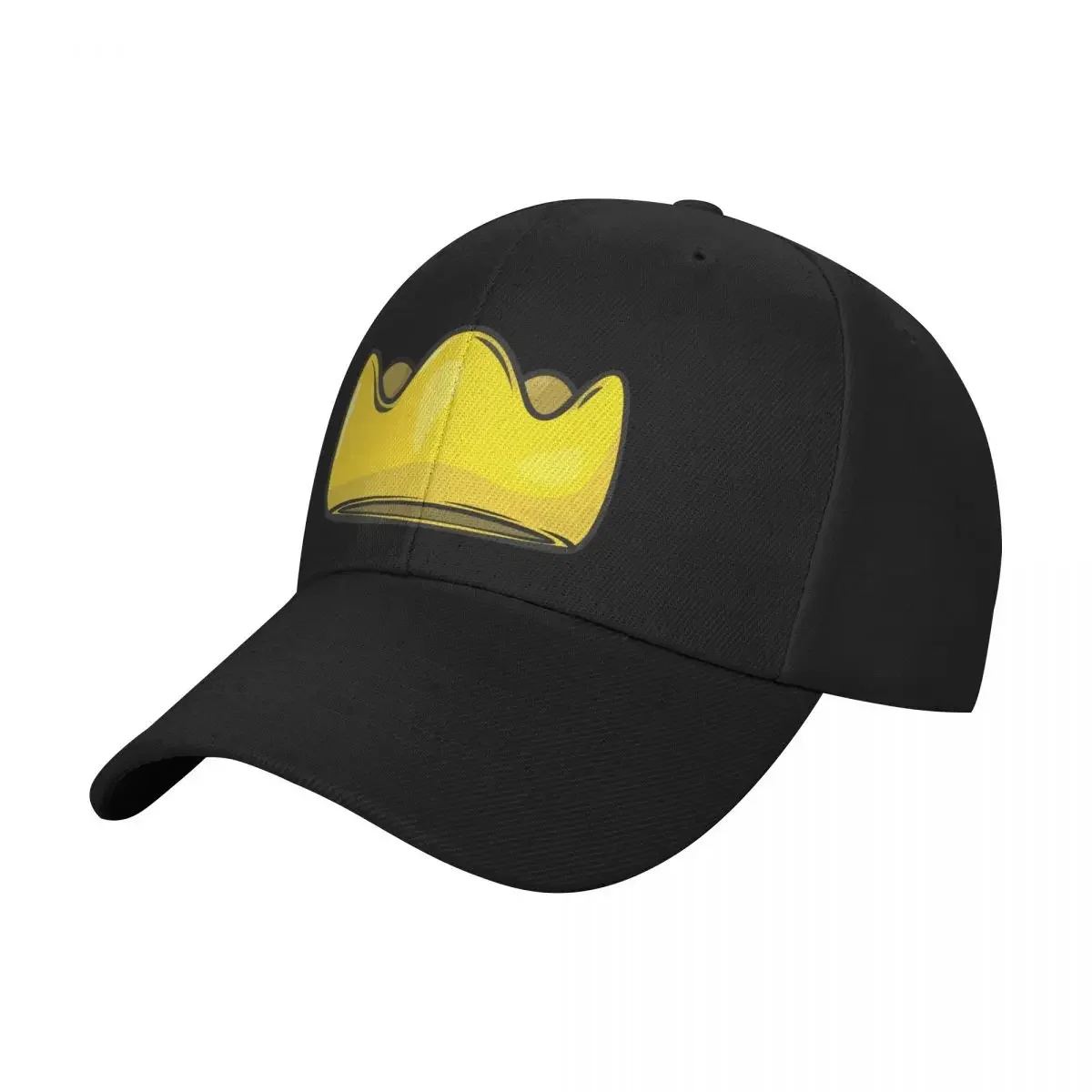 

Cute Yellow Crown Baseball Cap Trucker Cap Sunhat Hats For Women Men's
