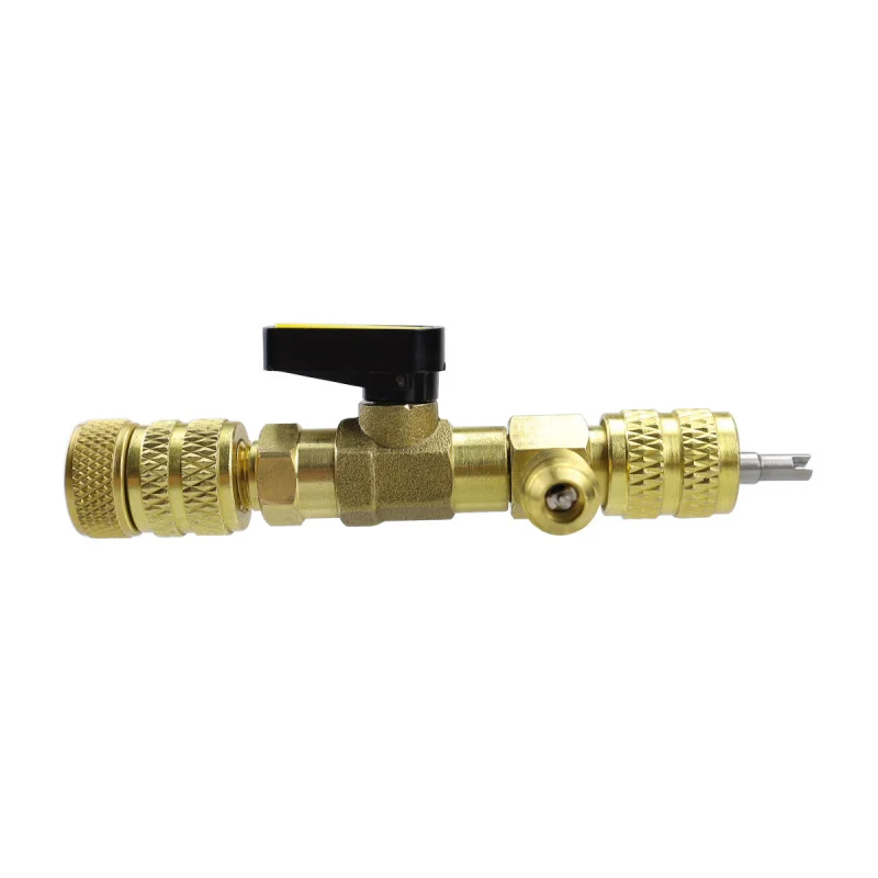 Air conditioner valve core removal tool refrigerant valve core changer with 20 valve cores