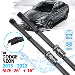 Car Front Wiper Blade For Dodge Neon For Fiat Egea 2015 2016 2017 2018 2019 2020 2021 2022 Windscreen Windshield Accessories