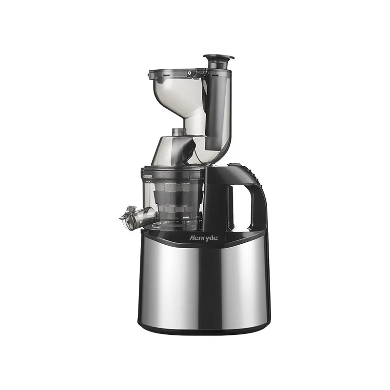 Exprimidor de Frutas Lento de Acero Inoxidable para Uso Comercial, Alto Rendimiento de Jugo de Uva y Vegetales, Exprimidor de Frutas Enteras