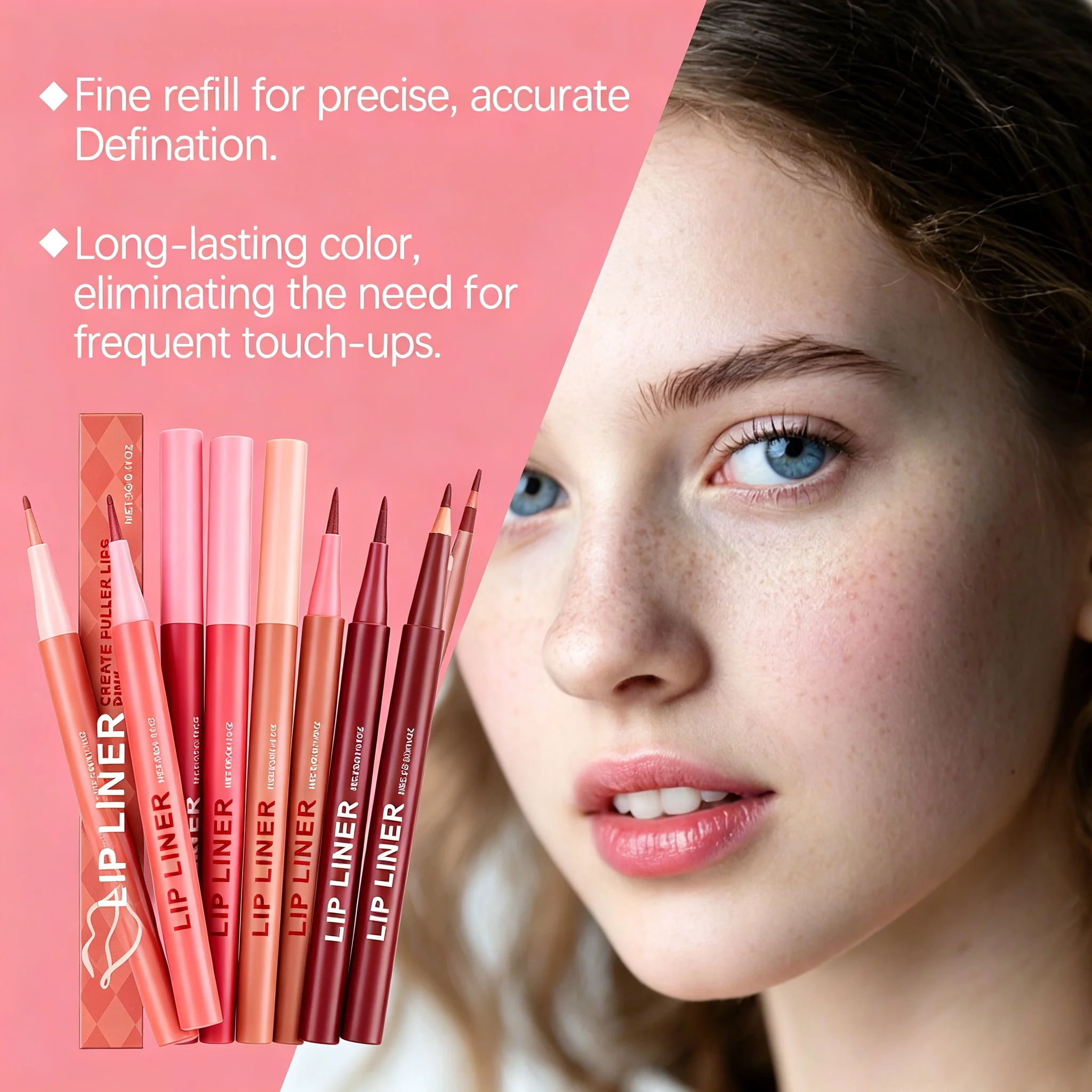 Pensil Lip Liner Matte Tahan A - Lip Liner Pencil ulasan dan harga
