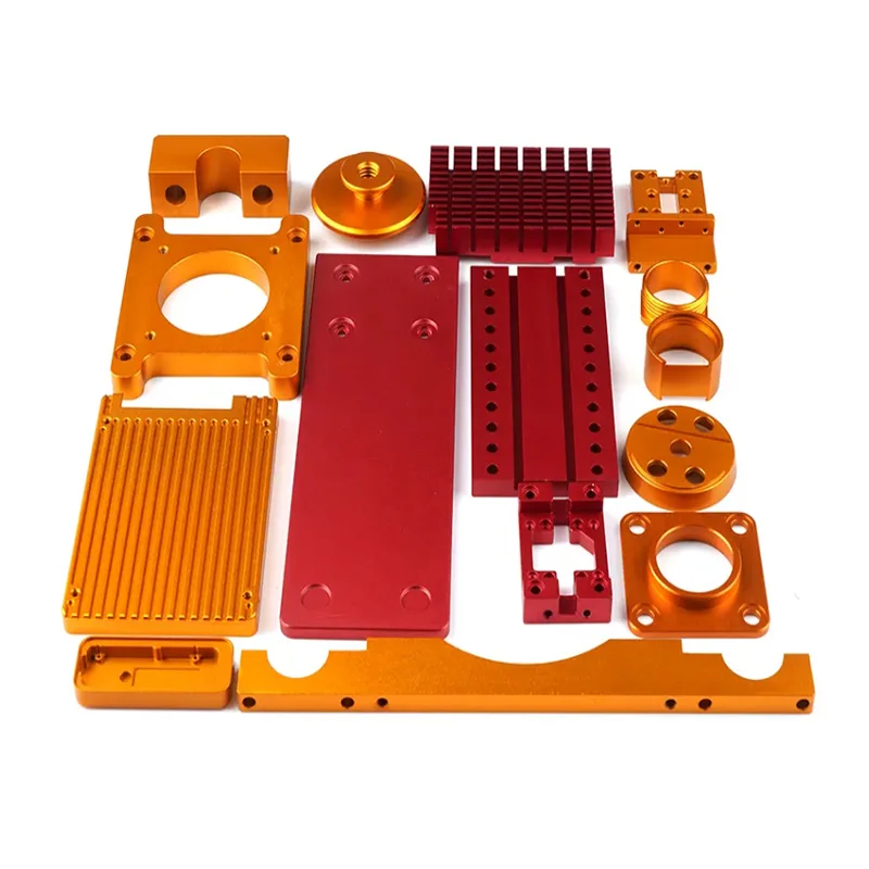 Custom CNC machining, anodized aluminum alloy special-shaped mechanical connection, installation and positioning parts