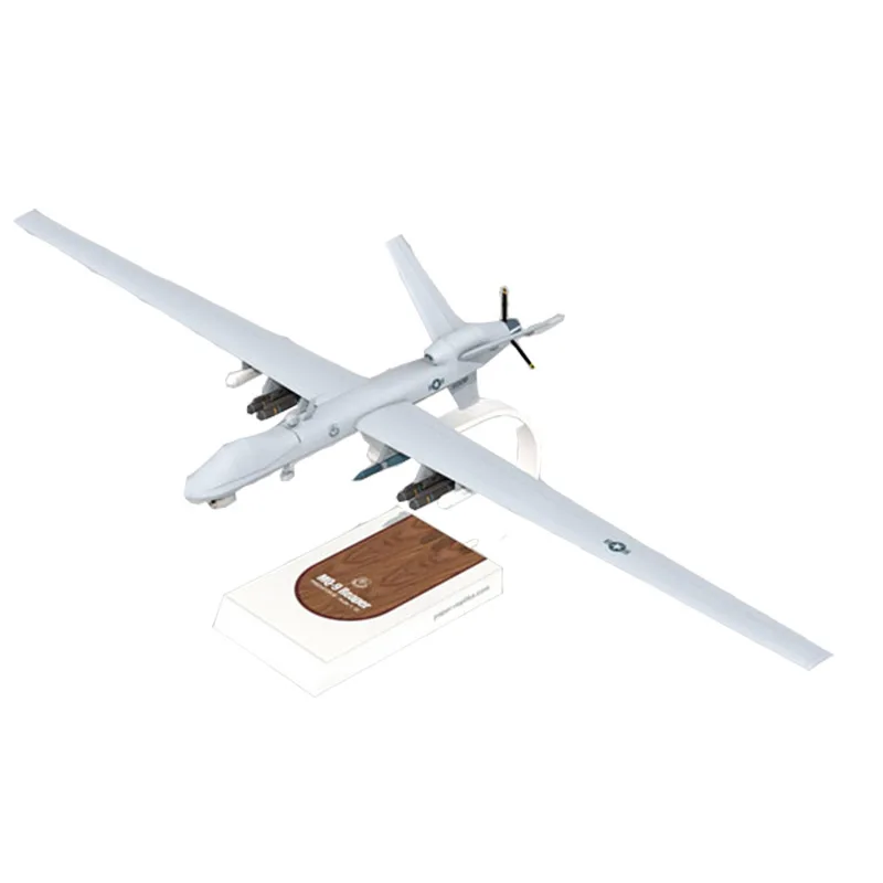 1:32 US MQ-9 Predator Spy Plane Paper Model Aircraft Model DIY Jigsaw Puzzle Toy By Hand